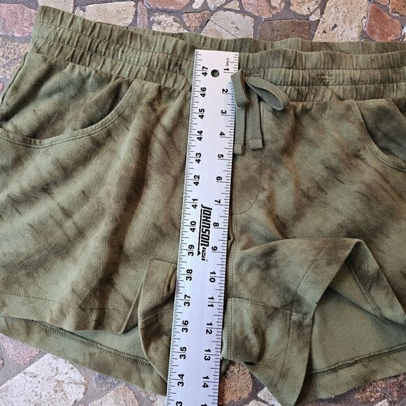 Alpine Design XXL Olive Green Tie-Dye Shorts - Picture 9 of 10